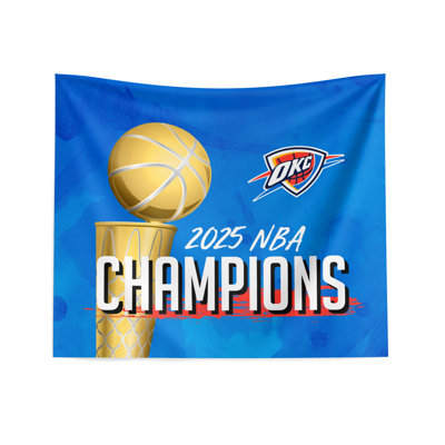 NBA Oklahoma City Thunder Champs Banner Up