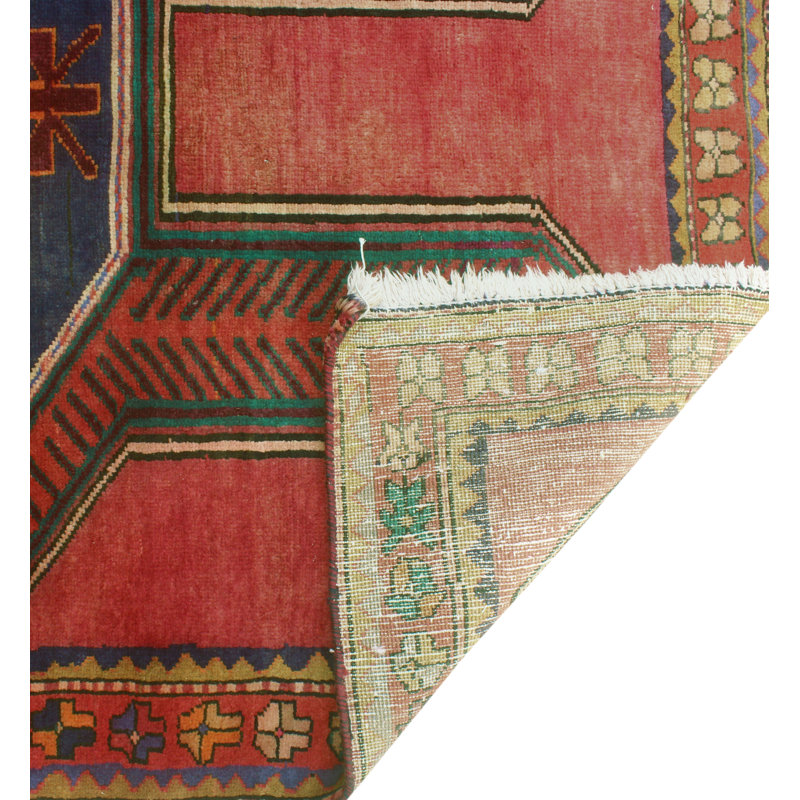 One-of-a-Kind 4' x 11'1" New Age Runner Wool Area Rug