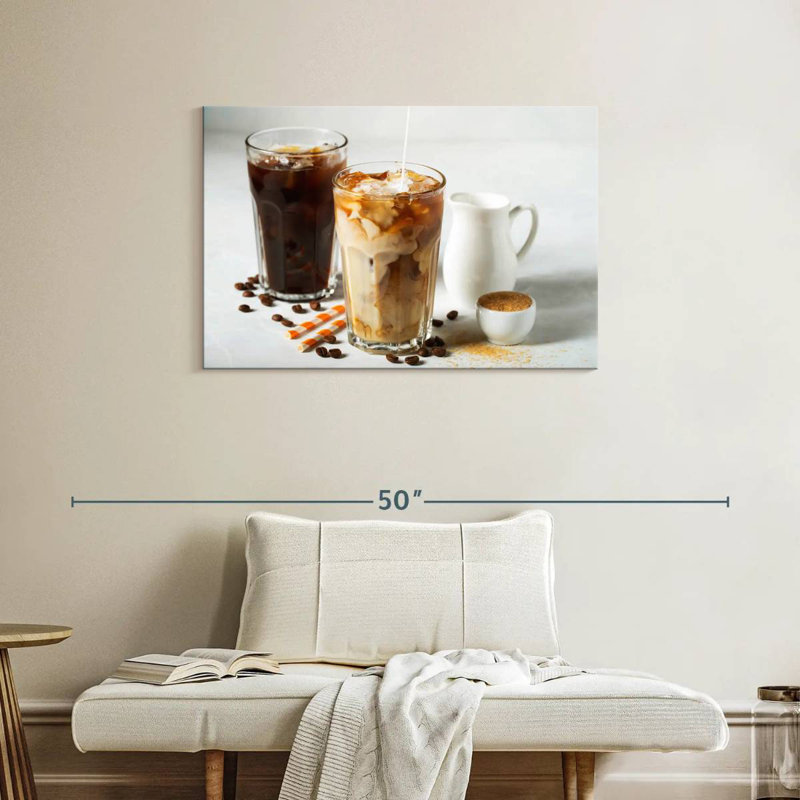 Yarlin Refreshing Cold Coffee, 24" H x 36" W