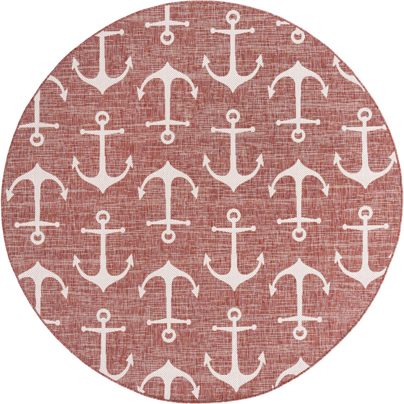 Indoor / Outdoor Rug, Round 7'10"