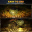Aalderk Solar Powered Outdoor Lantern