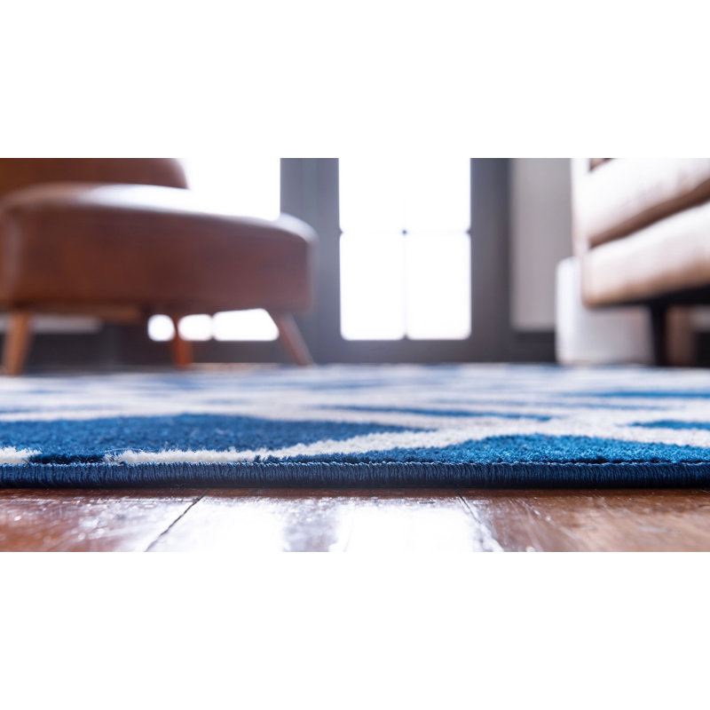 Tapis abstrait Shimmer, Rectangle 4 pi x 6 pi