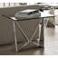 Westerham Glass Top Pedestal End Table