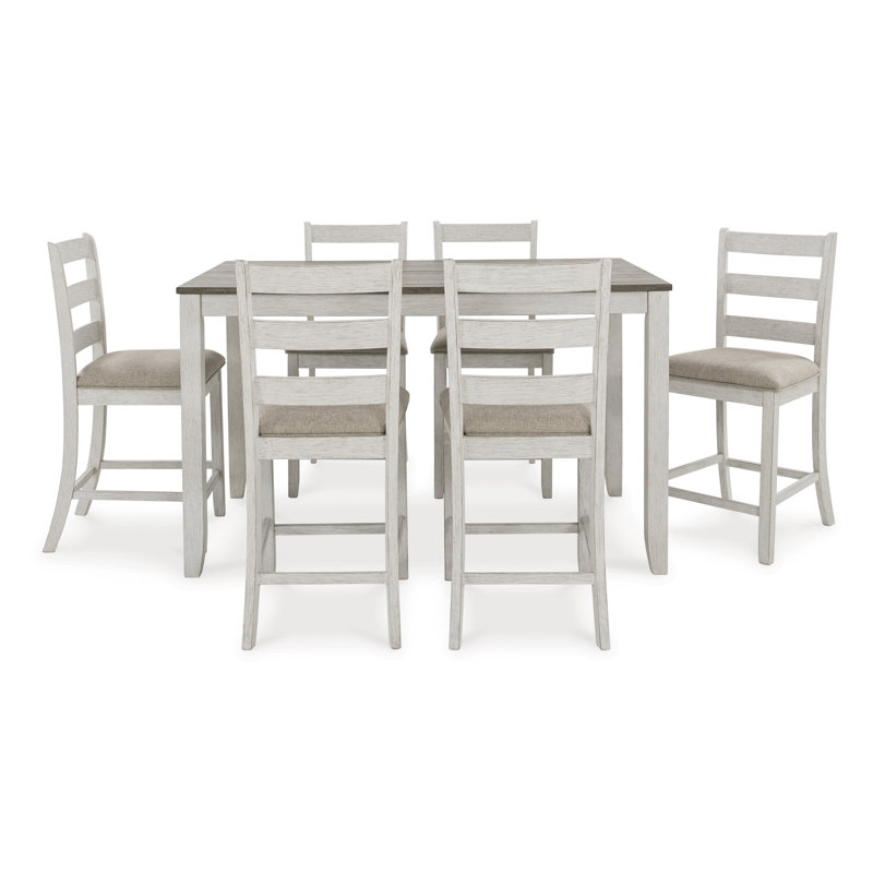 Skempton Counter Height Dining Table and Bar Stools (Set of 7)