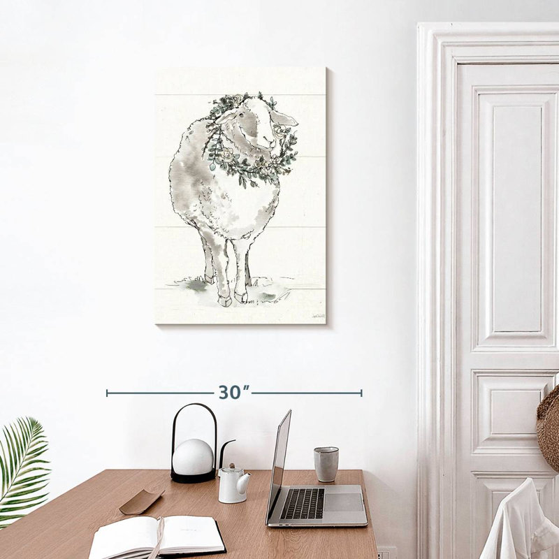 Brampt Modern Farmhouse XI, 30" H x 20" W
