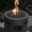 20 Inch Round Fire Pit, 32000 With Lava Stones & Extras Outdoor Output,