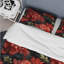 Ensemble de housse de couette Mystic Red Damask Whispers I-1745662635