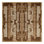 Machine Washable Abstract Brown Area Rug