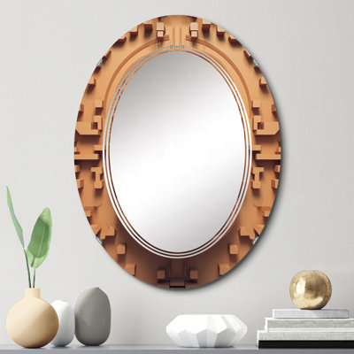 Flourmoy - Miroir mural moderne ovale