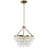 Deonta 4-Light Dimmable Crystal Tiered Chandelier-947853990