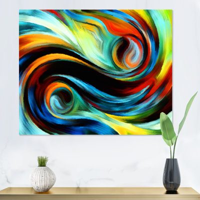 " Blue Red And Yellow Color Dynamics "