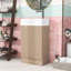 Meuble-lavabo en bois et tablette en céramique-1652307949