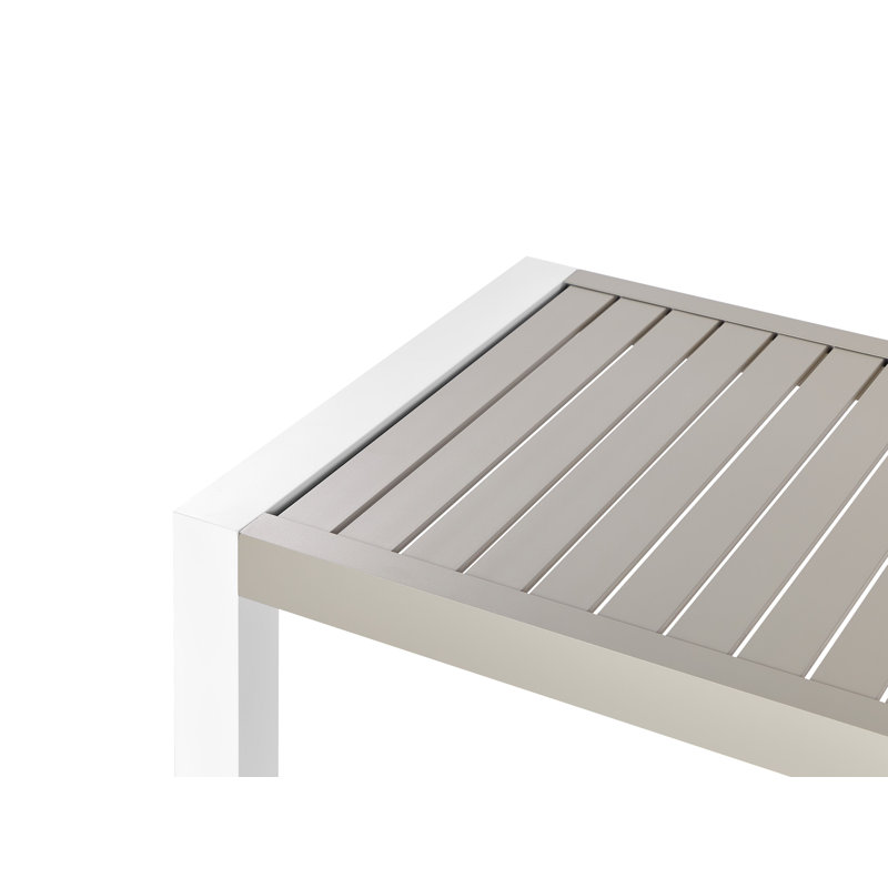 Aubrieana Rectangular 4 - Person 47.2cm L Outdoor Coffee Table