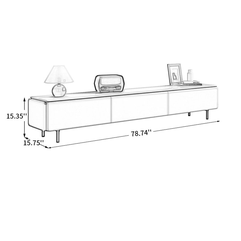 Modern Simple Wood TV Stand
