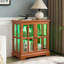 Vitrine à DEL avec tablettes réglables pour objets de collection-2140616601