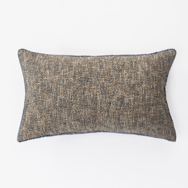 CHANTZ, BLEU ACIER, OREILLER, LONG BOLSTER, Noir