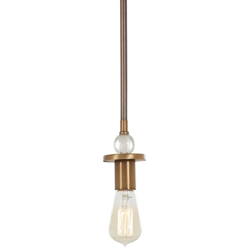 Luminaire suspendu pour une seule ampoule 1 lumières Mauer