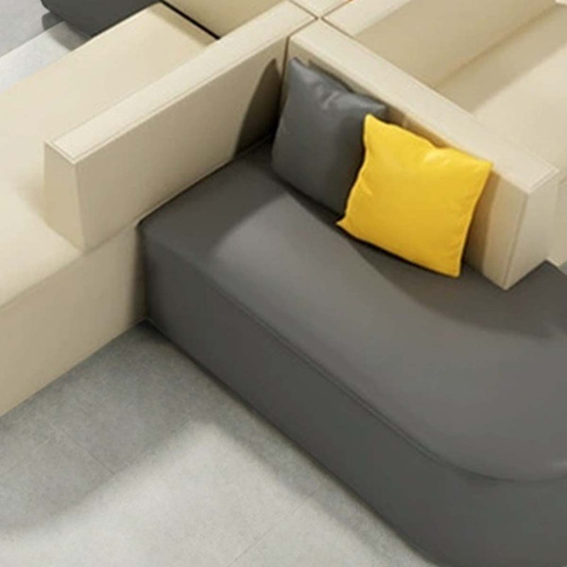 Creative casual double-sided reception sofa