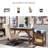 Conch Tray Top 2 - Drawer End Table and Built-In Outlets