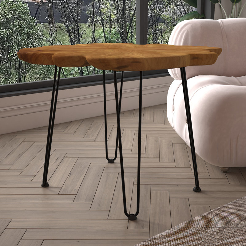Table basse en bois massif
