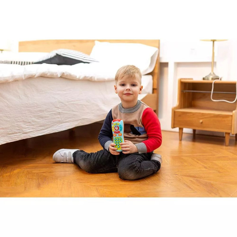 2 télécommandes avec téléphone et jouets intelligents pour bébé, cadeaux d'anniversaire de Noël pour bébé, nourrissons, enfants, garçons