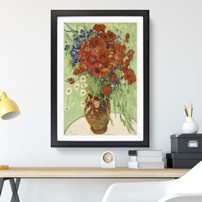Still Life with Daisys by Vincent Van Gogh - Picture Frame Painting