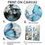 «Blue White Butterfly Symphony», ensemble d'art mural bleu-1150665142-1150665134-1150665131