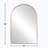 Zakria Aluminium Arch Wall Mirror-559954475-559954476