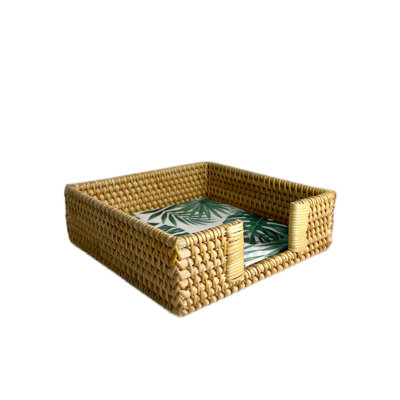 Phi Phi Rattan Square Napkin Tray