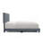 Linen Upholstered Platform Bed-1417458919-1417458918