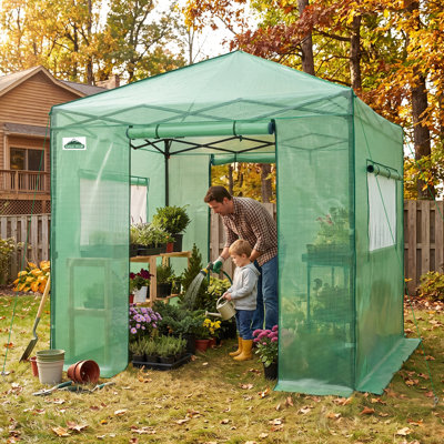 Serre Pop Up Green l 8 pi x P 8 pi