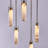 Flint 5 LT Winter Brass Multi-Pendant Kalco