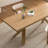 Metella Ash Solid Wood Dining Table-1594945054