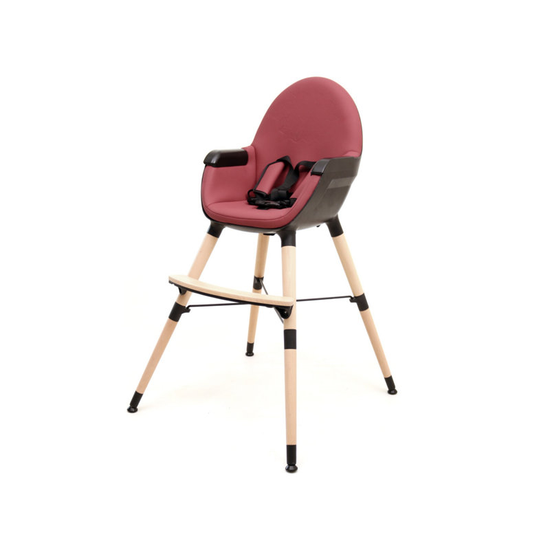 Tweedbrook High Chair, Red/Brown