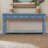 63” Extra-Long Console Table With 3 Drawers And Bottom Shelf, Rustic Entryway Table For Hallway, Living Room, Or Foyer Decor-1673278459