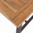 Catriona 3 Piece Wood Outdoor Dining Set