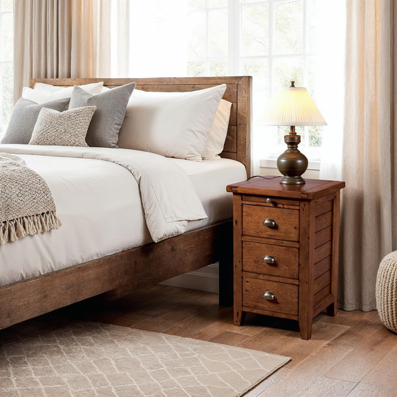 Centerville 18'' W Solid Wood Nightstand