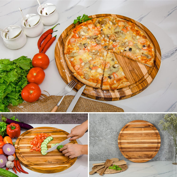 https://assets.wfcdn.com/im/78410028/resize-h755-w755%5Ecompr-r85/2319/231980606/Beefurni+Premium+Round+Wood+Cutting+Board+With+Juice+Groove+Teak+Wooden+Cutting+Boards+For+Kitchen+Small+Chopping+Board+Christmas+Exchange+Gifts%2815.8+X+15.8+X+1.25+Inches%29.jpg