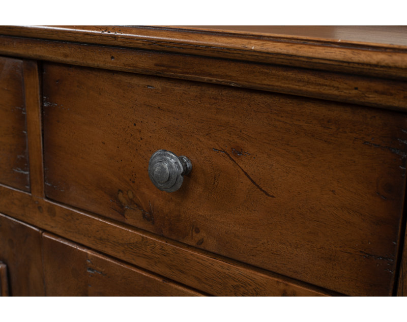 Austrian Hall 27'' W Solid Wood Server, Brown