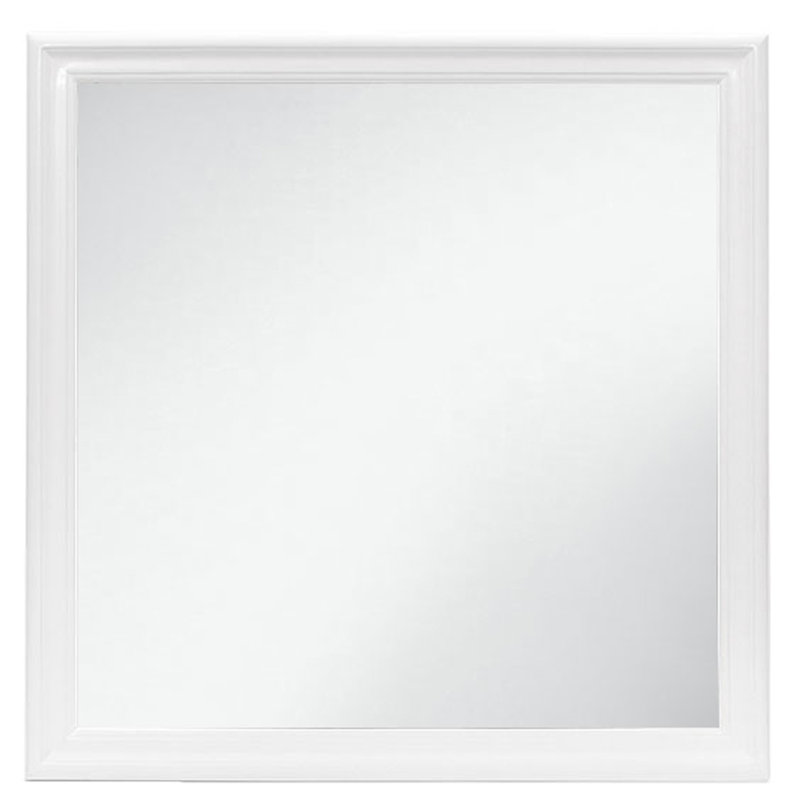 Miroir Charlton, Blanc