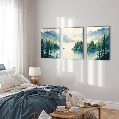 3 Piece Wrapped Canvas Print