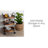 Rayle Round Solid Wood Bar Cart