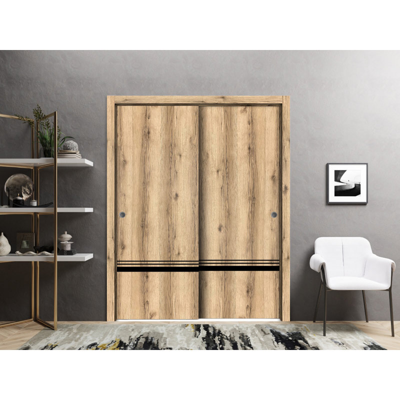 Finition en bois massif manufacturé, 56 po x 96 po, Chêne
