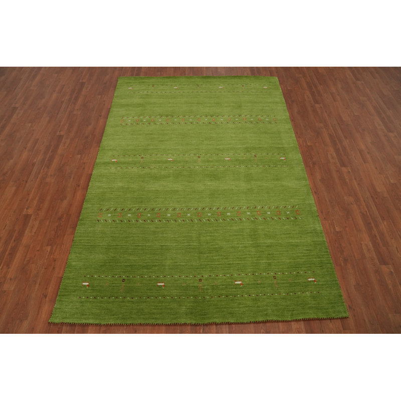 Tapis oriental de style Gabbeh petits animaux 7 x 10