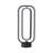 Infinity Matte Black Revolving LED Table Lamp