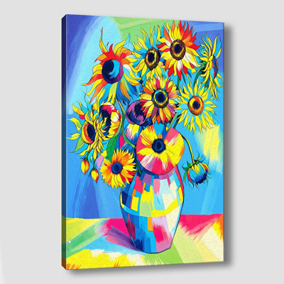 Peinture décorative sur toile