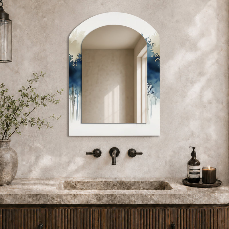 Miroir mural Rustic Large, 34" x 25"