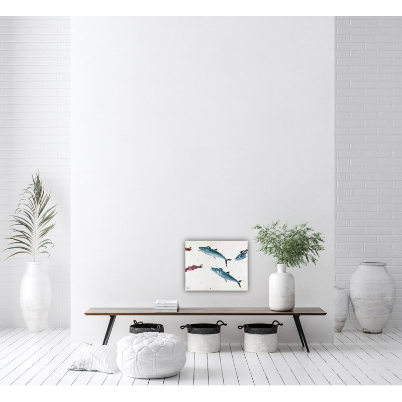 Mackerel By John Beard - Gallery Wrapped Canvas Print;Mackerel By John Beard - Gallery Wrapped Canvas Print Print by John Beard