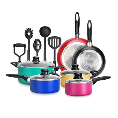 13 - Piece Non-Stick Aluminum Cookware Set