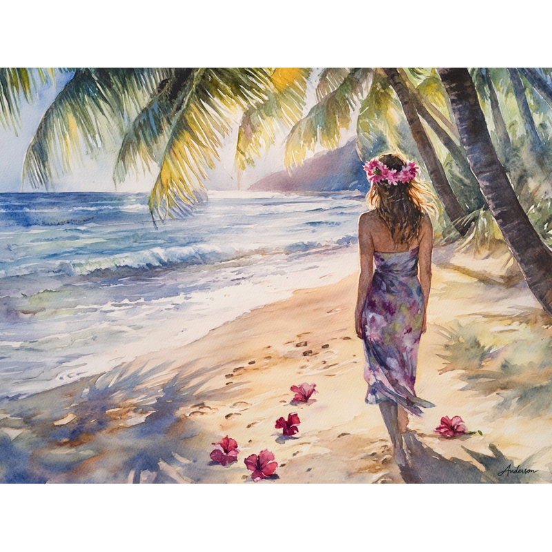 Island Bloom - Promenade tropicale au bord de la mer